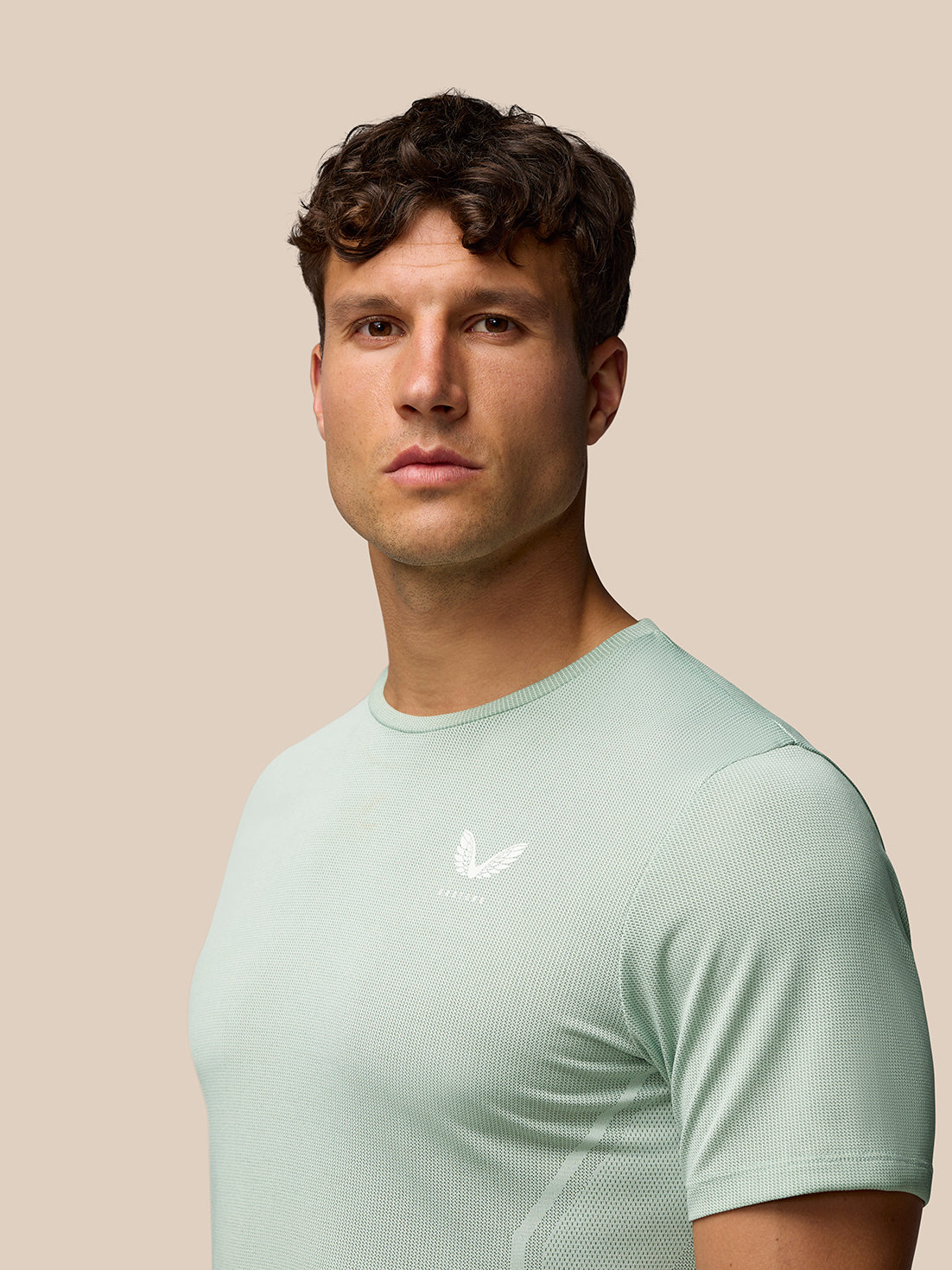 Men’s Apex Short Sleeve Engineered Knit T Shirt - Green