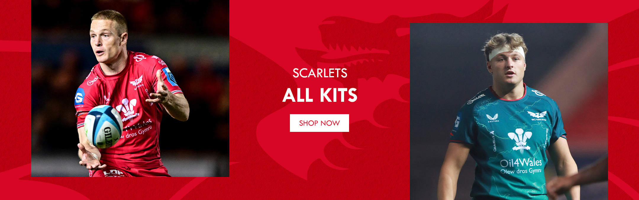 Scarlets top rugby hoodie