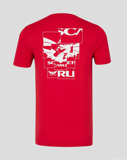 Scarlets 23/24 Short Sleeve Tee - Red