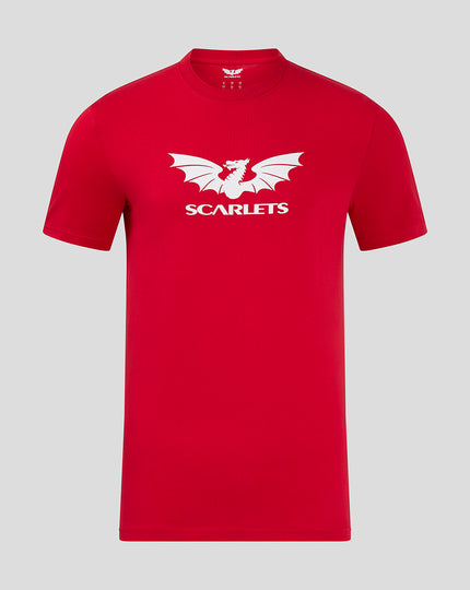 MEN'S 24/25 CORE CREST T-SHIRT - RED