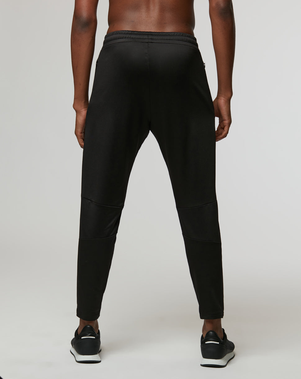 Black Pro Tek Athletic Track Pant