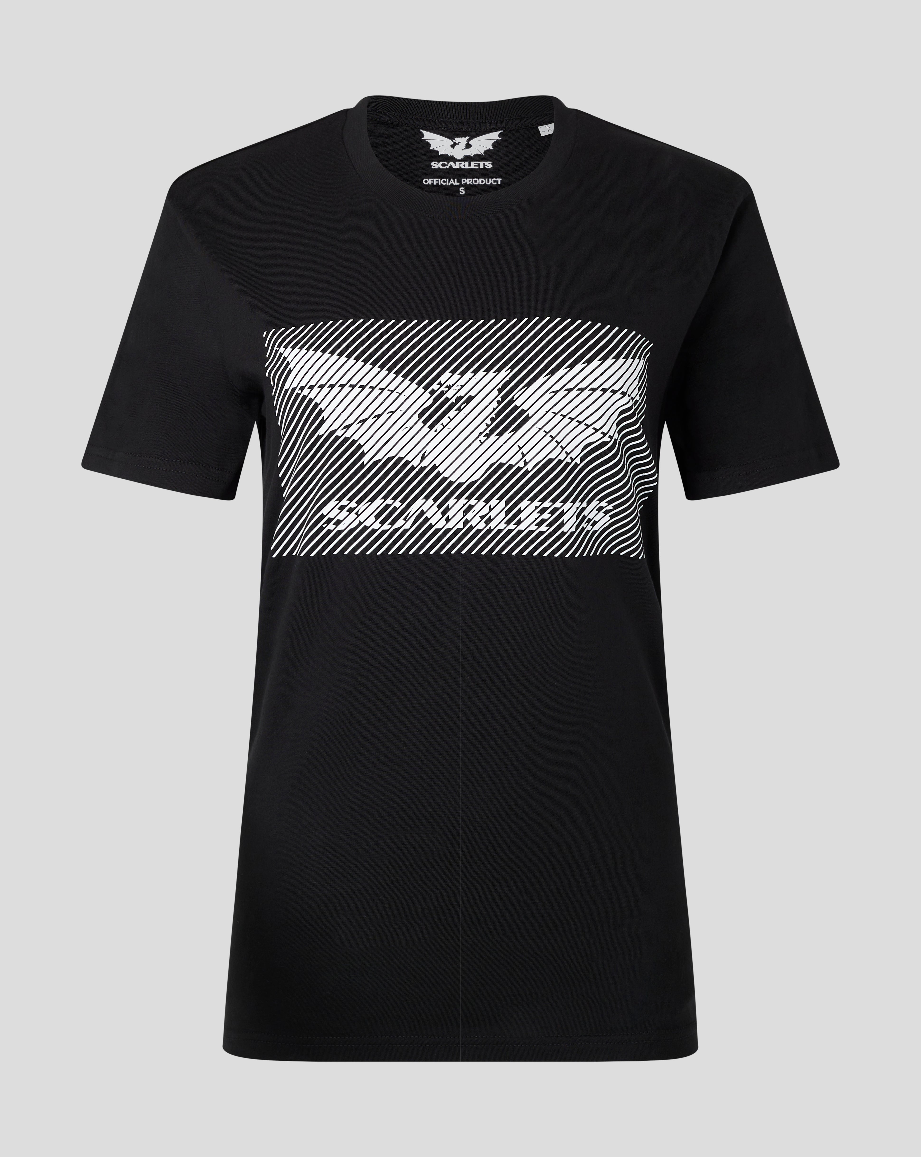Scarlets Graphic T-Shirt - Black
