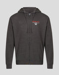 Scarlets Full Zip Hoodie - Dark Grey