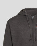 Scarlets Full Zip Hoodie - Dark Grey